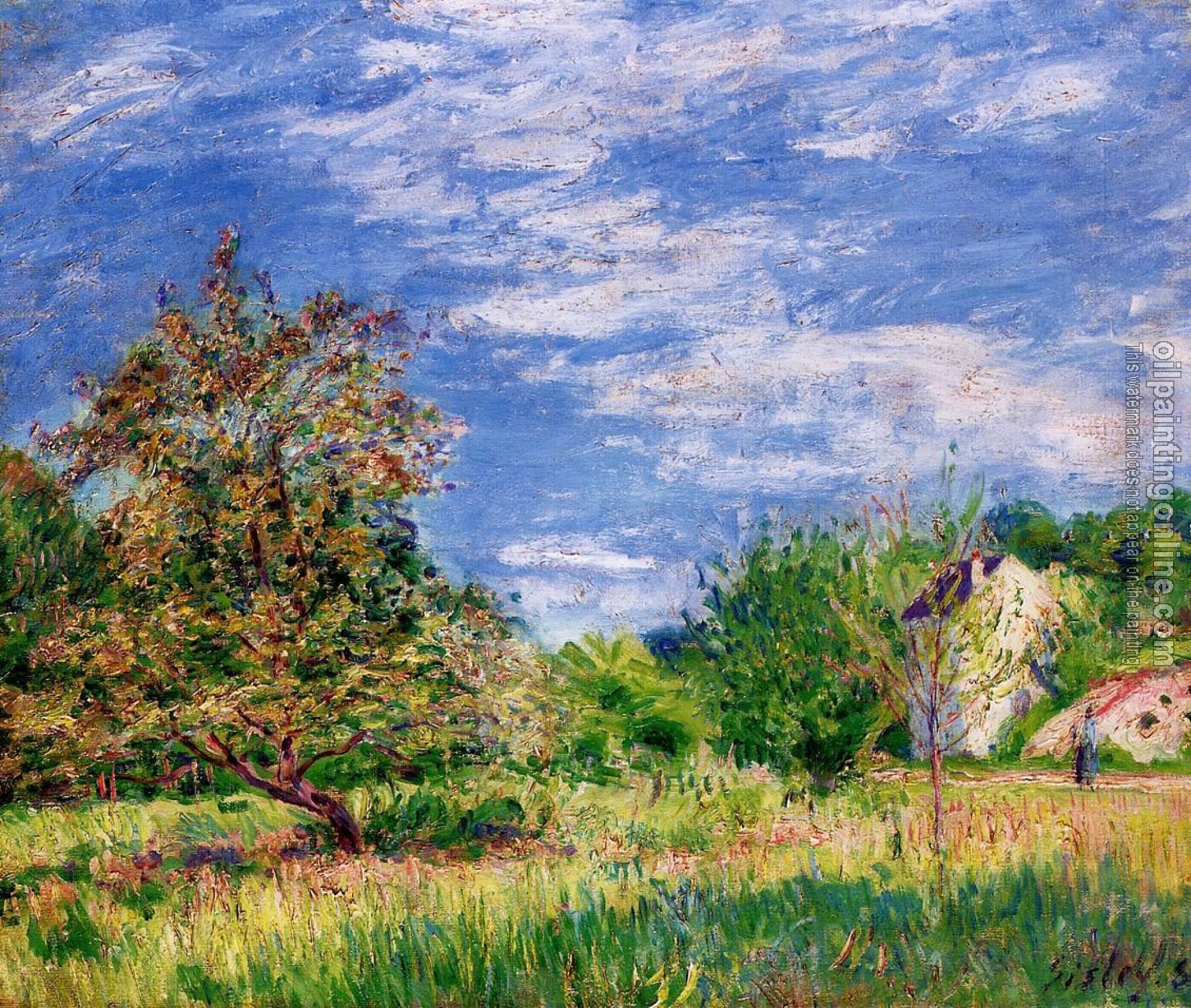 Sisley, Alfred - Orchard in Spring
